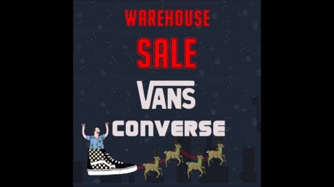 Black Friday Weekend Vans and Converse Warehouse Sale - 2