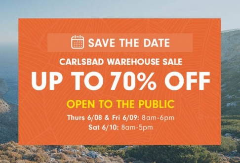 Carlsbad prAna Warehouse Sale
