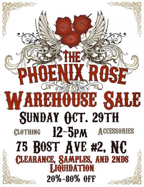 LAST Phoenix Rose Warehouse Sale