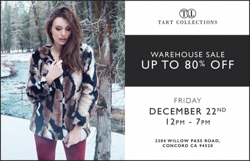 Tart Collections Holiday Warehouse Sale